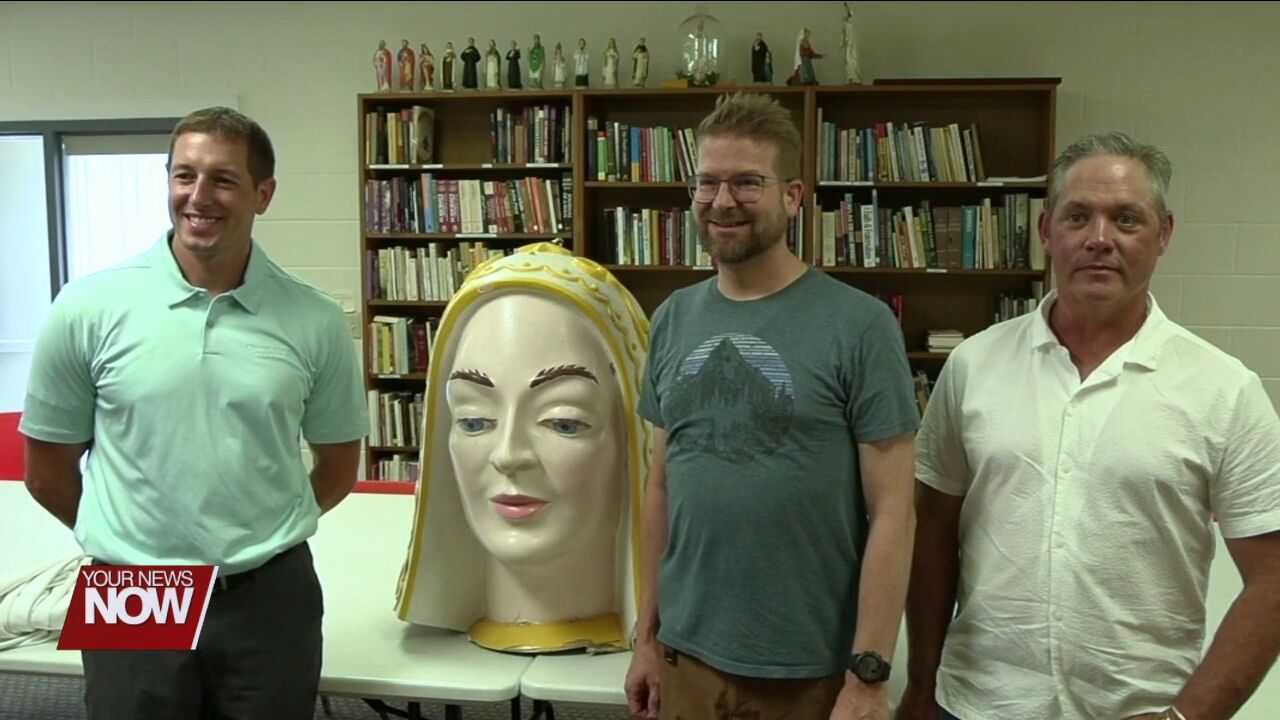 Dive Team Trio, who found Our Lady of Fatima Shrine following tornado rewarded